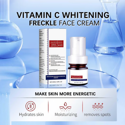 Vitamin C Whitening Freckles Face Cream Remove Melasma Dark Spots Lighten Melanin